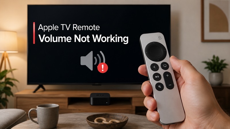 Apple TV Remote Volume Not Working