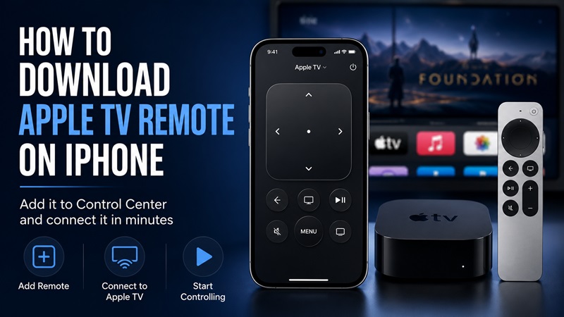 How to Download Apple TV Remote on iPhone