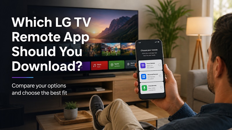 Which LG TV Remote App Should You Download?