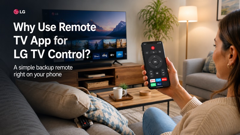 Why Use Remote TV App for LG TV Control?
