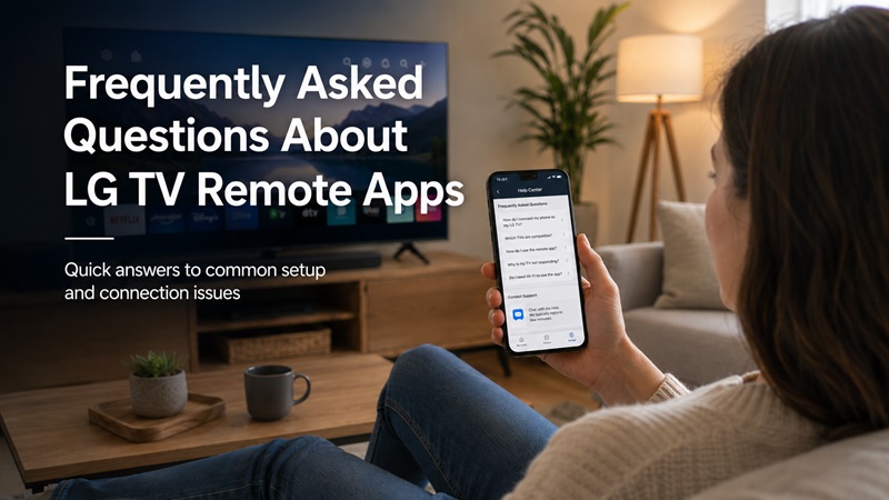 Frequently Asked Questions About LG TV Remote Apps