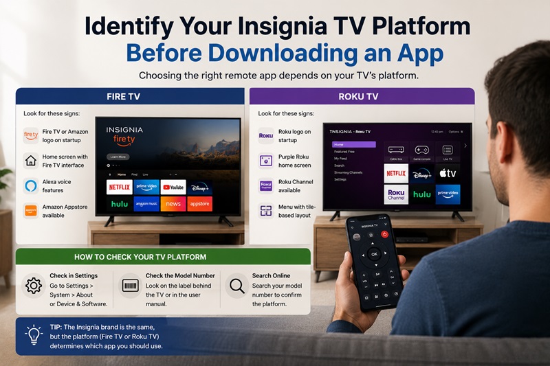 Identify Your Insignia TV Platform Before Downloading an App