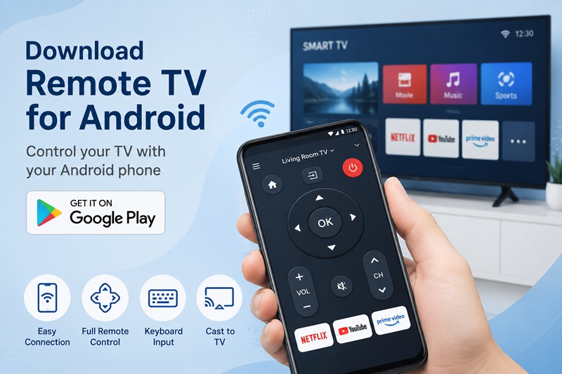 Download Remote TV for Android: Control Your TV With a Phone