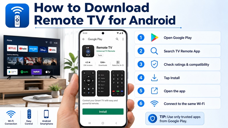 How to Download Remote TV for Android