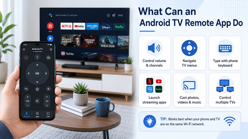 What Can an Android TV Remote App Do?