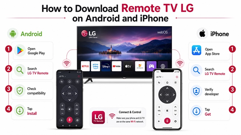 Download Remote TV LG: How to Control Your LG TV From a Phone