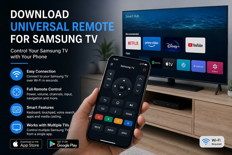 Download Universal Remote for Samsung TV: Easy Setup Guide