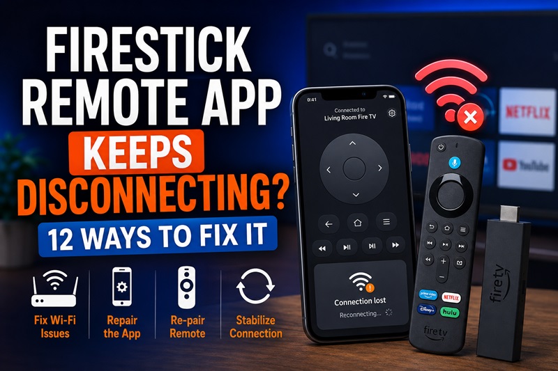 Firestick Remote App Keeps Disconnecting