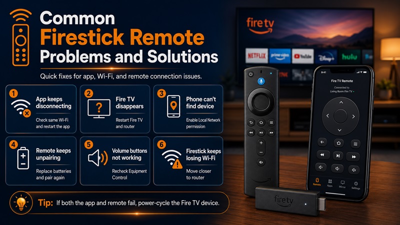 Common Firestick Remote Problems and Solutions