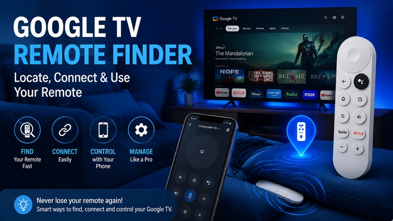 Google TV Remote Finder