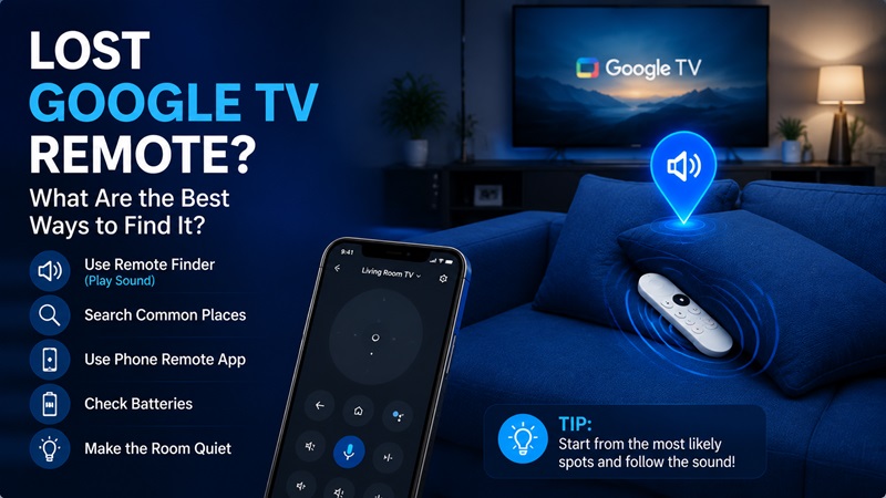 Google TV Remote Finder