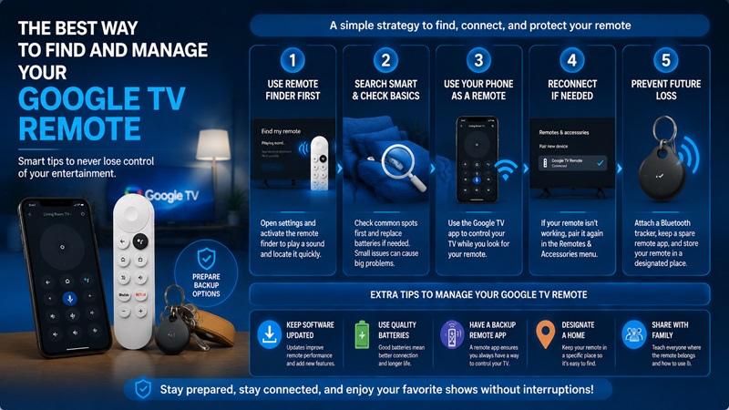 Google TV Remote Finder