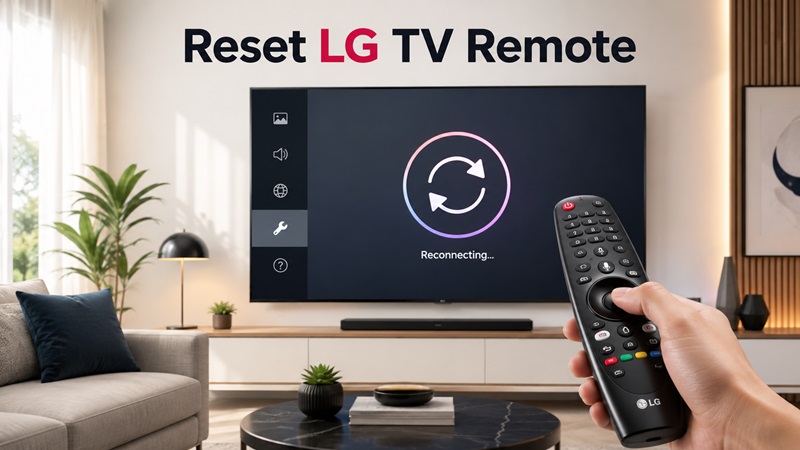 How to Reset LG TV Remote and Pair It Again