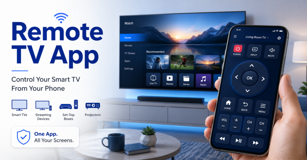 Remote TV App: Control Your Smart TV From Your Phone
