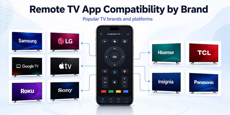 Remote TV App Compatibility by Brand