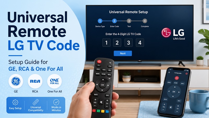 Universal Remote LG TV Code