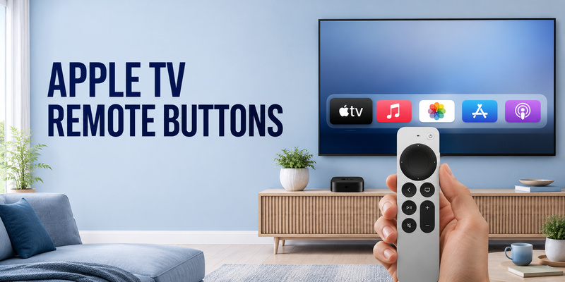 Apple TV Remote Buttons Explained
