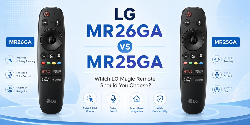 LG MR26GA vs MR25GA