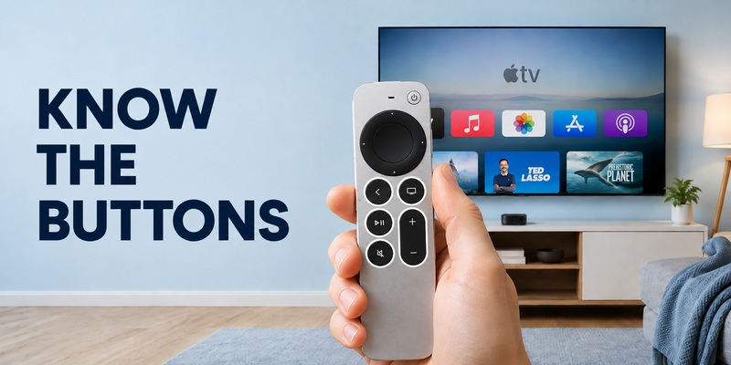 How to Use an Apple TV Remote