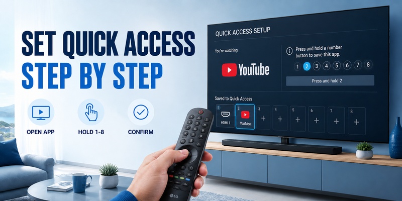 How to Set Quick Access on LG TV Remote