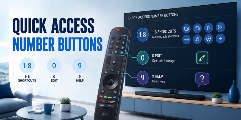How to Set Quick Access on LG TV Remote