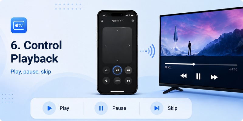 How to Use Apple TV Remote on iPhone
