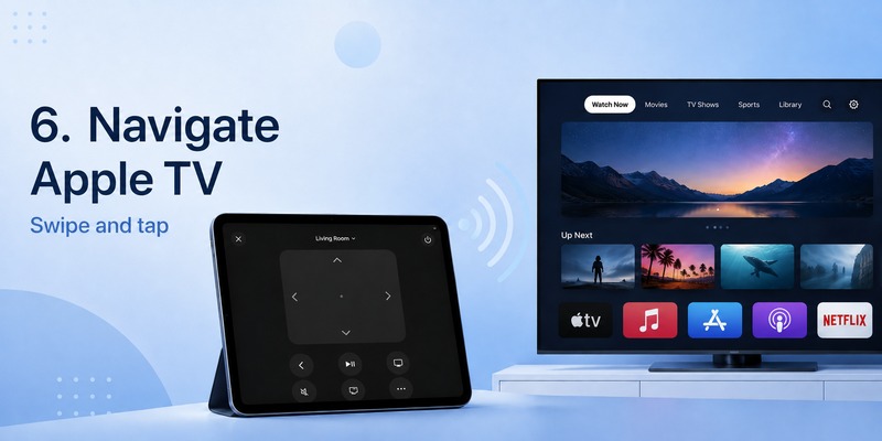 Apple TV Remote iPad