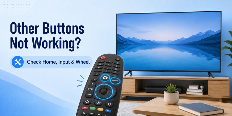 LG TV Remote Volume Button Not Working