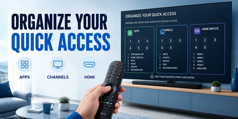 How to Set Quick Access on LG TV Remote
