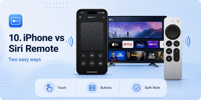 How to Use Apple TV Remote on iPhone