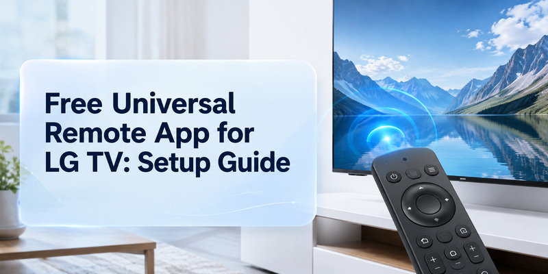 Free Universal Remote App for LG TV: Setup Guide