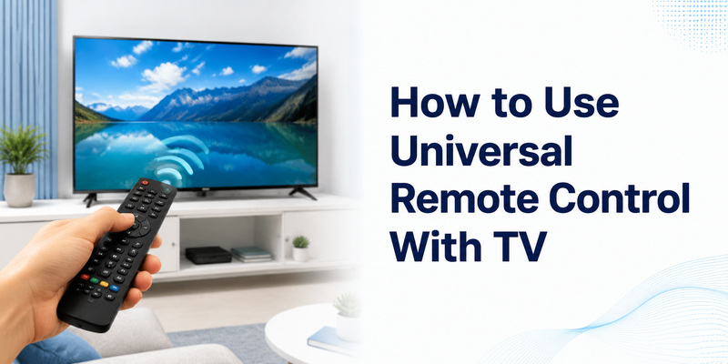 How to Use Universal Remote Control With TV