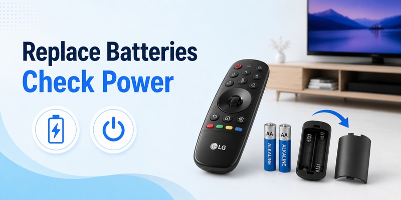 Why Is My LG TV Remote Not Working