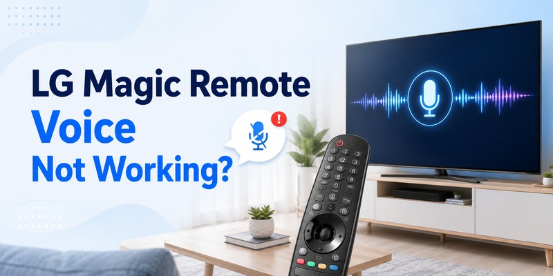 LG Magic Remote Voice Recognition Not Working? Complete Fix Guide
