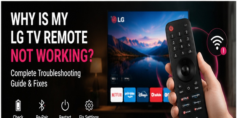 Why Is My LG TV Remote Not Working? Complete Troubleshooting Guide and Fixes