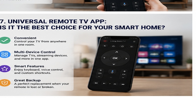 Universal Remote TV App: How to Turn Your Phone Into a Smart TV Remote
