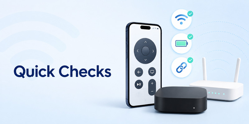 Apple TV Remote App Not Working
