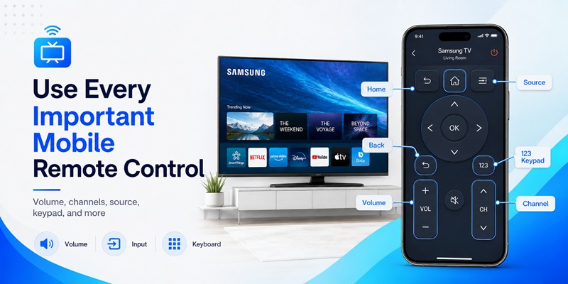 Control Samsung TV With Phone