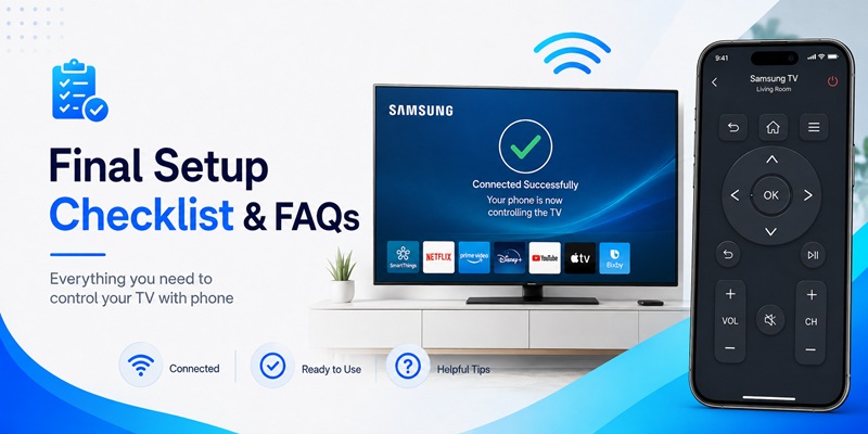 Control Samsung TV With Phone