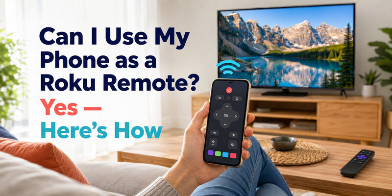 Can I Use My Phone as a Roku Remote? Yes — Here's How
