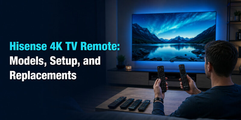 Hisense 4K TV Remote: Models, Setup, and Replacements