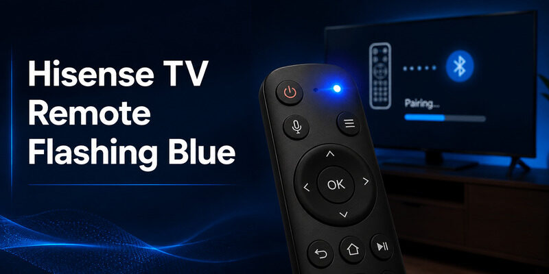 Hisense TV Remote Flashing Blue: Diagnose Pairing, Batteries, and Platform Differences
