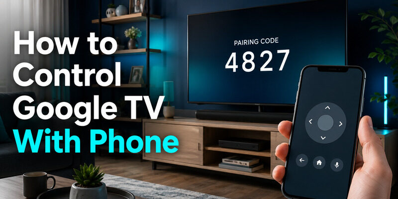 How to Control Google TV With Phone on Android and iPhone