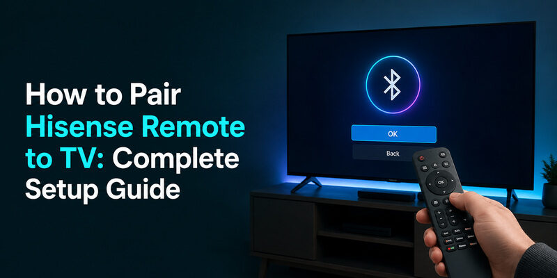 How to Pair Hisense Remote to TV: Complete Setup Guide