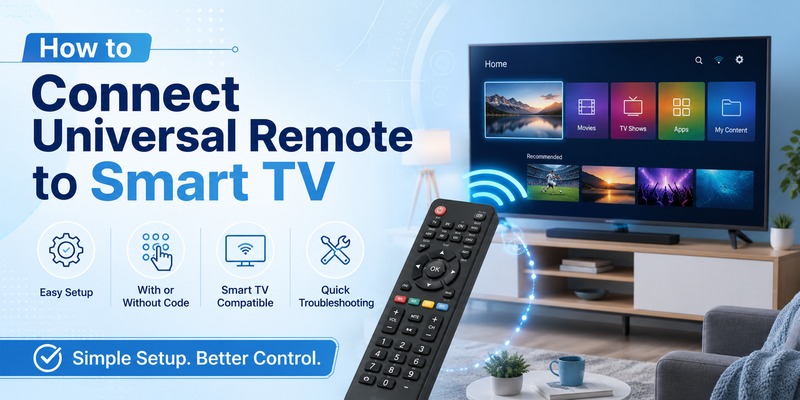 How to Connect Universal Remote to Smart TV