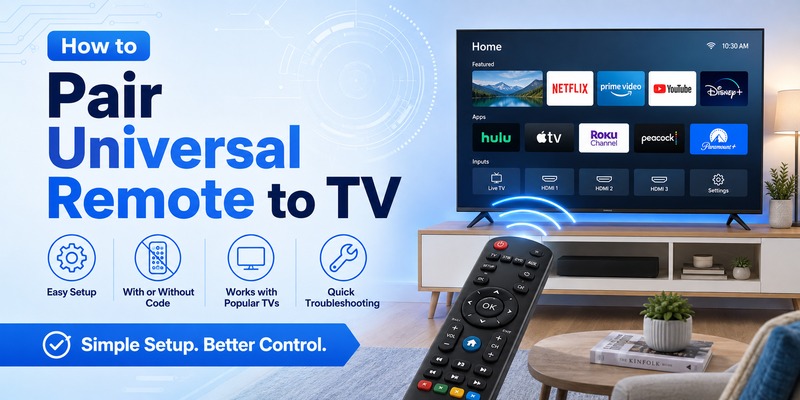 How to Pair Universal Remote to TV