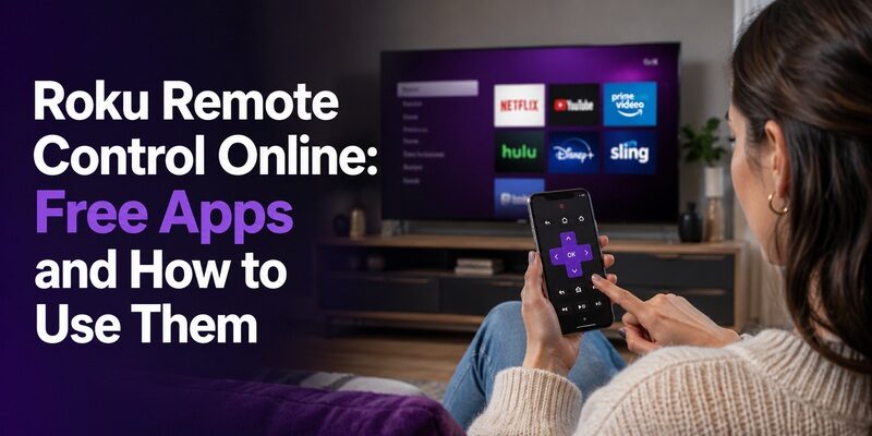 Roku Remote Control Online: Free Apps and How to Use Them