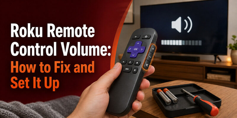 Roku Remote Control Volume: How to Fix and Set It Up