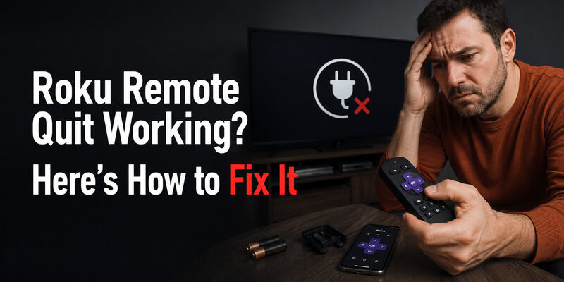 Roku Remote Quit Working? Here's How to Fix It
