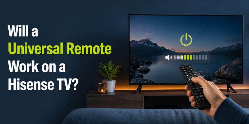 Will a Universal Remote Work on a Hisense TV?